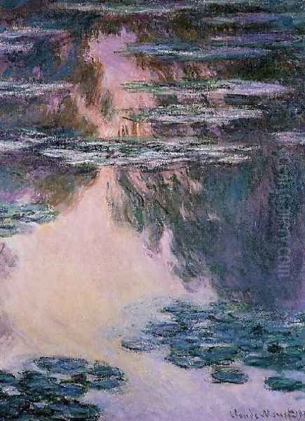 Water Lilies4 Oil Painting by Claude Oscar Monet