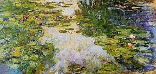 Water Lilies48 Oil Painting by Claude Oscar Monet