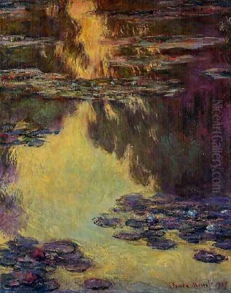 Water Lilies29 Oil Painting by Claude Oscar Monet