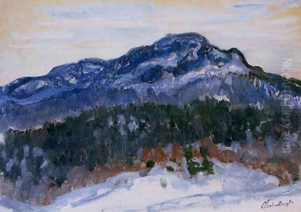 Mount Kolsaas3 Oil Painting by Claude Oscar Monet