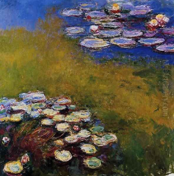 Water Lilies23 Oil Painting by Claude Oscar Monet