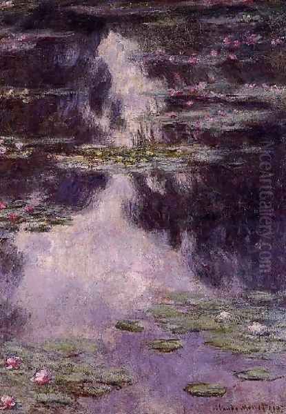 Water Lilies2 Oil Painting by Claude Oscar Monet