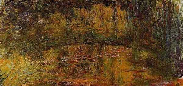 The Japanese Bridge7 Oil Painting by Claude Oscar Monet