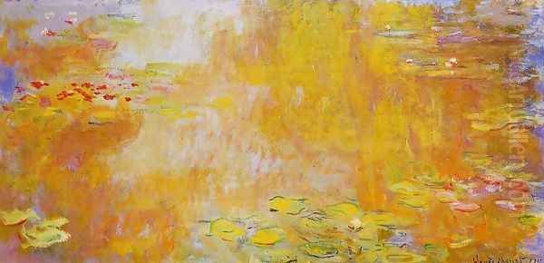 The Water-Lily Pond V Oil Painting by Claude Oscar Monet