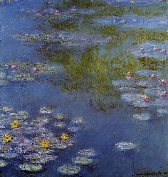 Water Lilies32 Oil Painting by Claude Oscar Monet