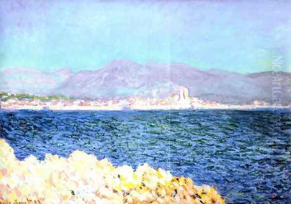 The Gulf Of Antibes Oil Painting by Claude Oscar Monet