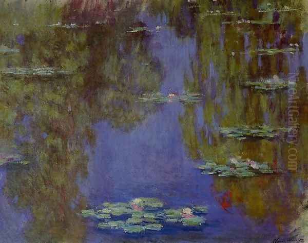 Water-Lilies IV Oil Painting by Claude Oscar Monet