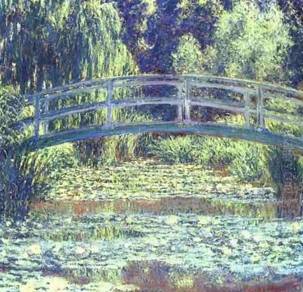 The Japanese Bridge 3 Oil Painting by Claude Oscar Monet