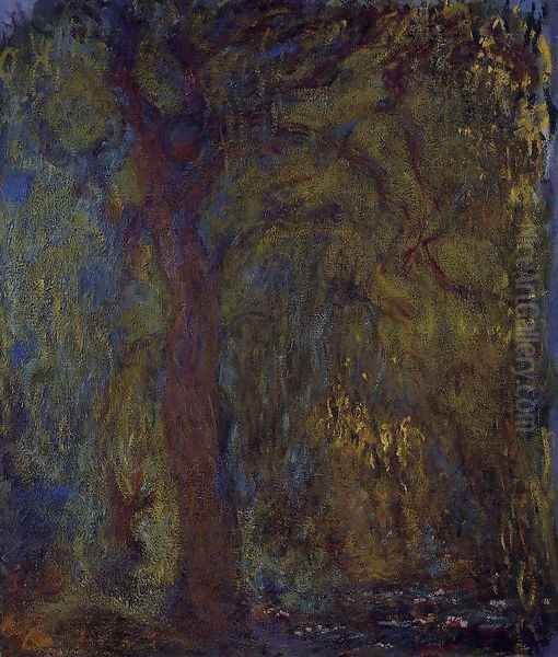 Weeping Willow III Oil Painting by Claude Oscar Monet