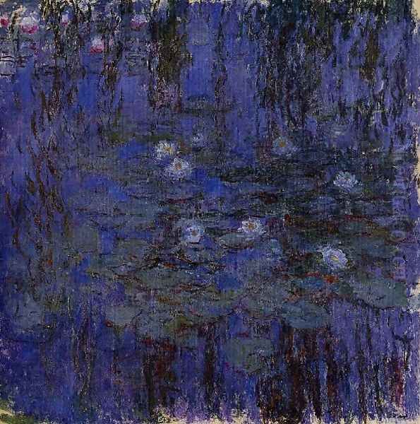 Water Lilies42 Oil Painting by Claude Oscar Monet