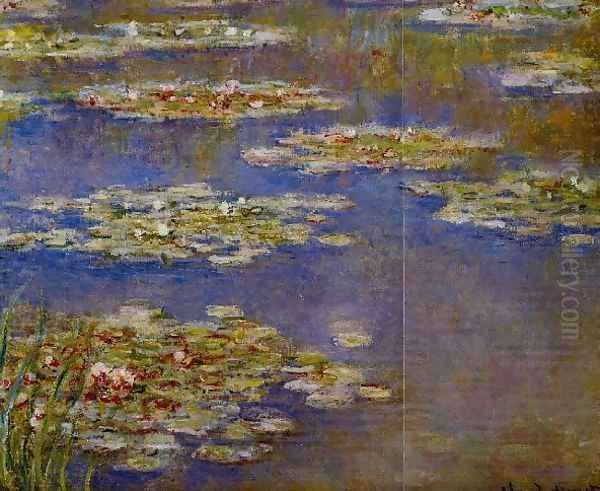 Water Lilies55 Oil Painting by Claude Oscar Monet