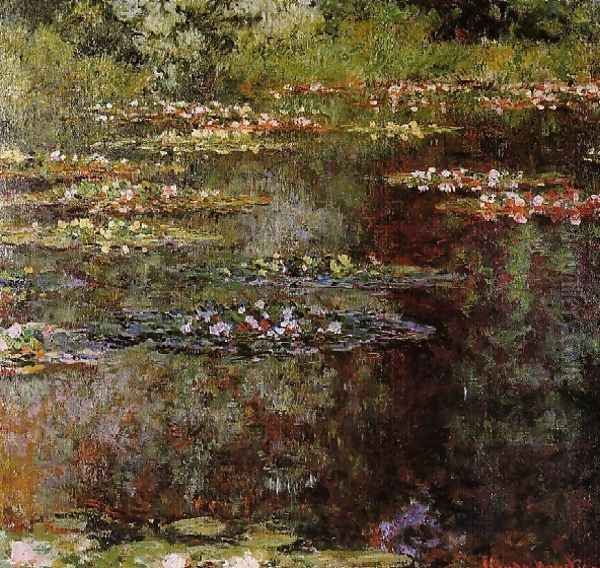 Water Lilies43 Oil Painting by Claude Oscar Monet