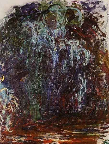 Weeping Willow2 Oil Painting by Claude Oscar Monet