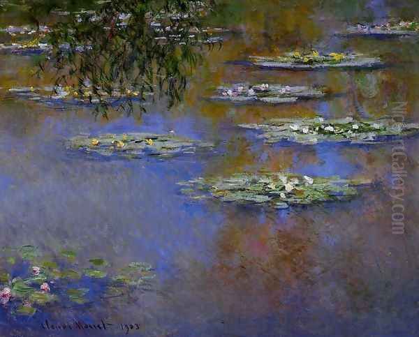 Water-Lilies III Oil Painting by Claude Oscar Monet