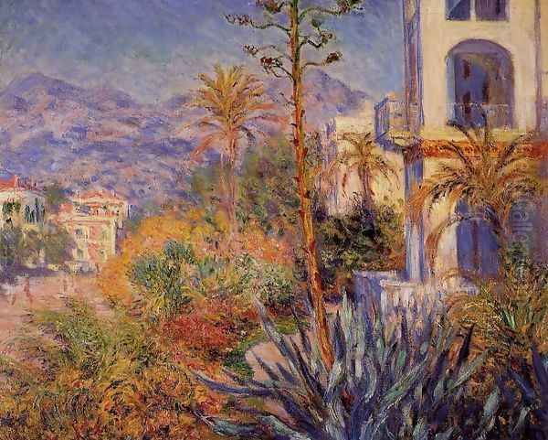 Villas in Bordighera Oil Painting by Claude Oscar Monet