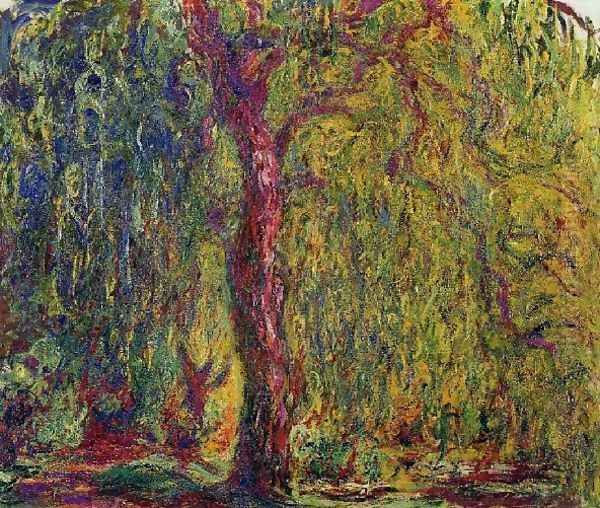 Weeping Willow7 Oil Painting by Claude Oscar Monet