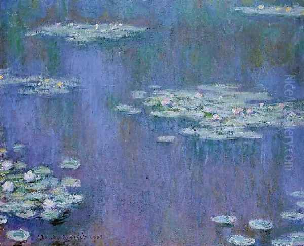 Water Lilies50 Oil Painting by Claude Oscar Monet