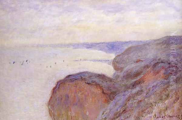 Cliffs Near Dieppe Oil Painting by Claude Oscar Monet