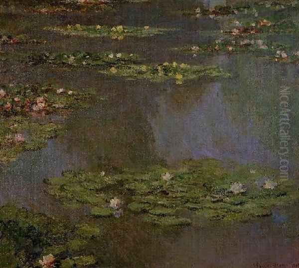 Water Lilies36 Oil Painting by Claude Oscar Monet