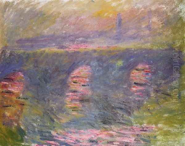 Waterloo Bridge3 Oil Painting by Claude Oscar Monet