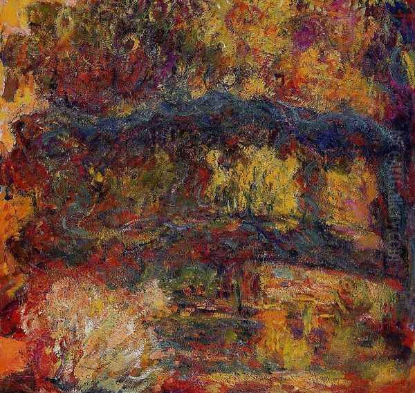 The Japanese Bridge VIII Oil Painting by Claude Oscar Monet