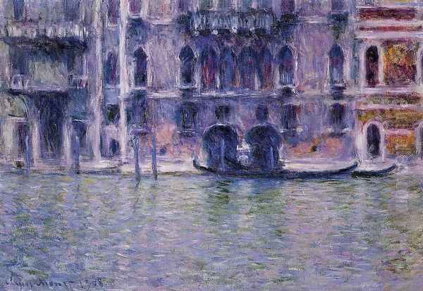 Palazzo da Mula I Oil Painting by Claude Oscar Monet