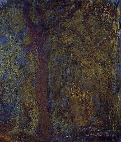 Weeping Willow5 Oil Painting by Claude Oscar Monet