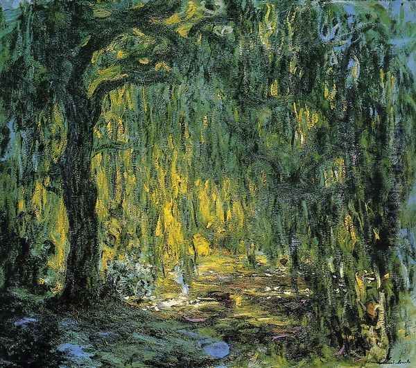 Weeping Willow II Oil Painting by Claude Oscar Monet