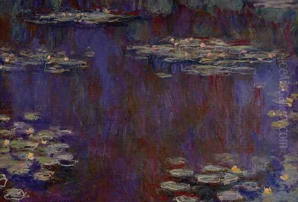 Water-Lilies XIV Oil Painting by Claude Oscar Monet