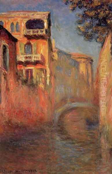 Rio Della Salute Oil Painting by Claude Oscar Monet