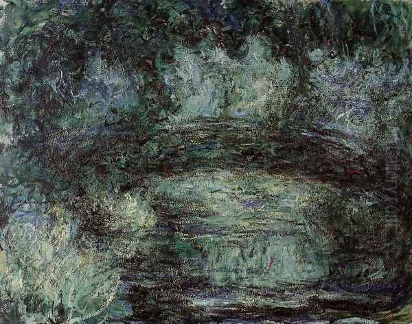 The Japanese Bridge I Oil Painting by Claude Oscar Monet