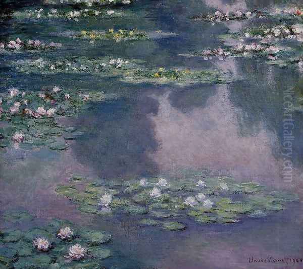 Water-Lilies IX Oil Painting by Claude Oscar Monet