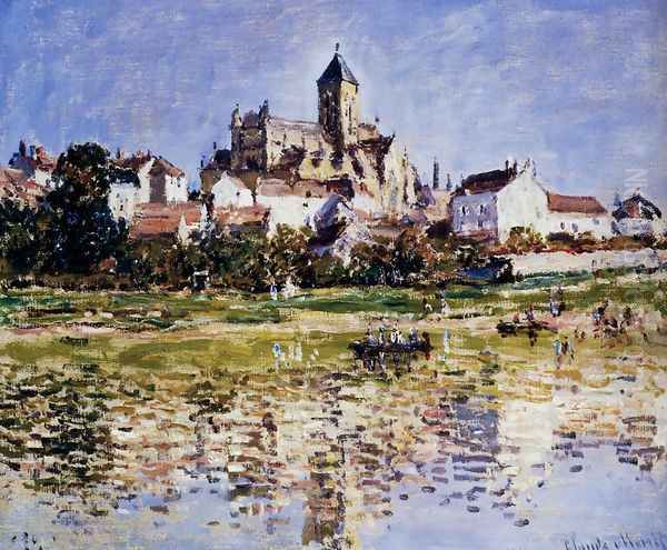 The Church At Vetheuil 2 Oil Painting by Claude Oscar Monet