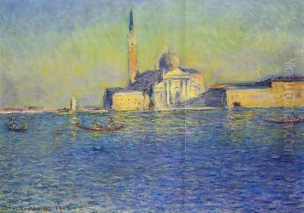 San Giorgio Maggiore Oil Painting by Claude Oscar Monet