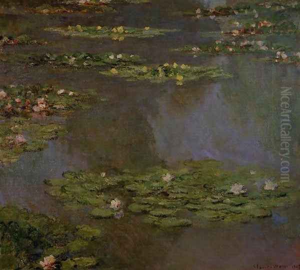 Water-Lilies X Oil Painting by Claude Oscar Monet