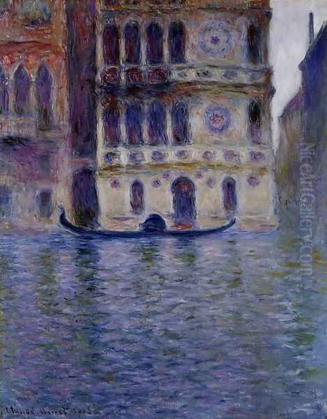 Palazzo Dario Oil Painting by Claude Oscar Monet