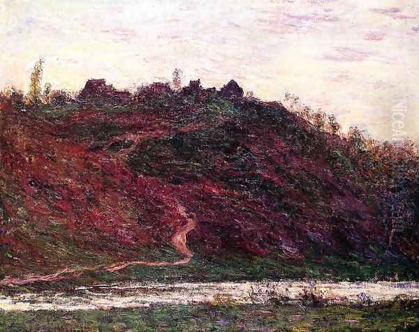 The Village of La Coche-Blond, Evening Oil Painting by Claude Oscar Monet