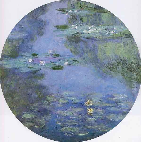 Water-Lilies 15 Oil Painting by Claude Oscar Monet