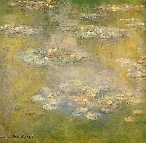 Water-Lilies 14 Oil Painting by Claude Oscar Monet