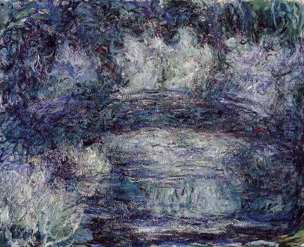 Le pont japonais, 1918 Oil Painting by Claude Oscar Monet