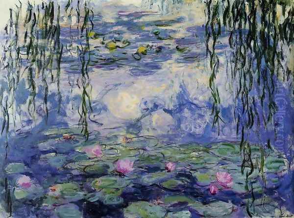 Water-Lilies 36 Oil Painting by Claude Oscar Monet