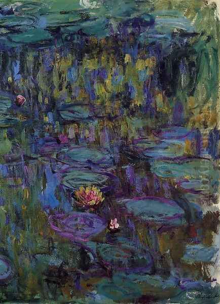 Water-Lilies 27 Oil Painting by Claude Oscar Monet