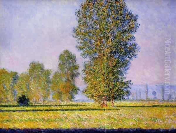 Meadow at Limetz Oil Painting by Claude Oscar Monet