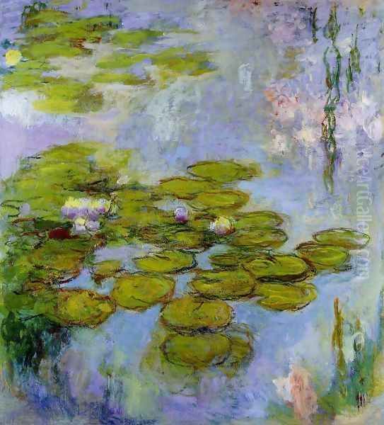 Water-Lilies 38 Oil Painting by Claude Oscar Monet