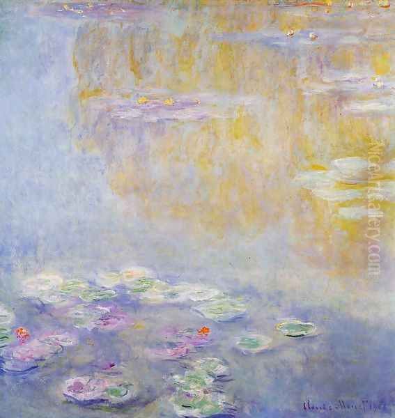 Water-Lilies 22 Oil Painting by Claude Oscar Monet