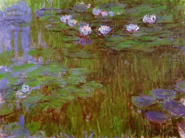 Water-Lilies 26 Oil Painting by Claude Oscar Monet