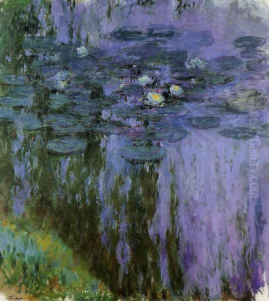 Water-Lilies 39 Oil Painting by Claude Oscar Monet