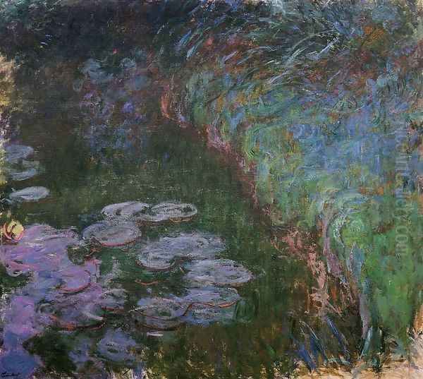 Water-Lilies 33 Oil Painting by Claude Oscar Monet