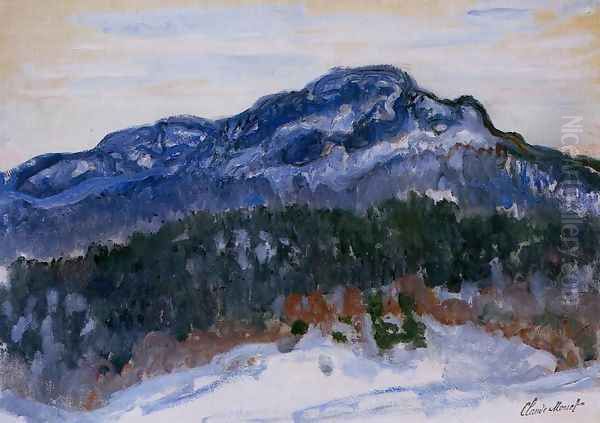 Mount Kolsaas 1 Oil Painting by Claude Oscar Monet