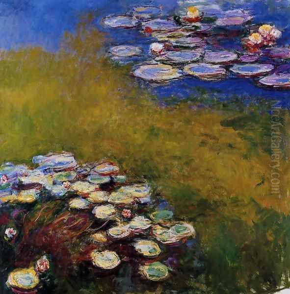 Water-Lilies 46 Oil Painting by Claude Oscar Monet